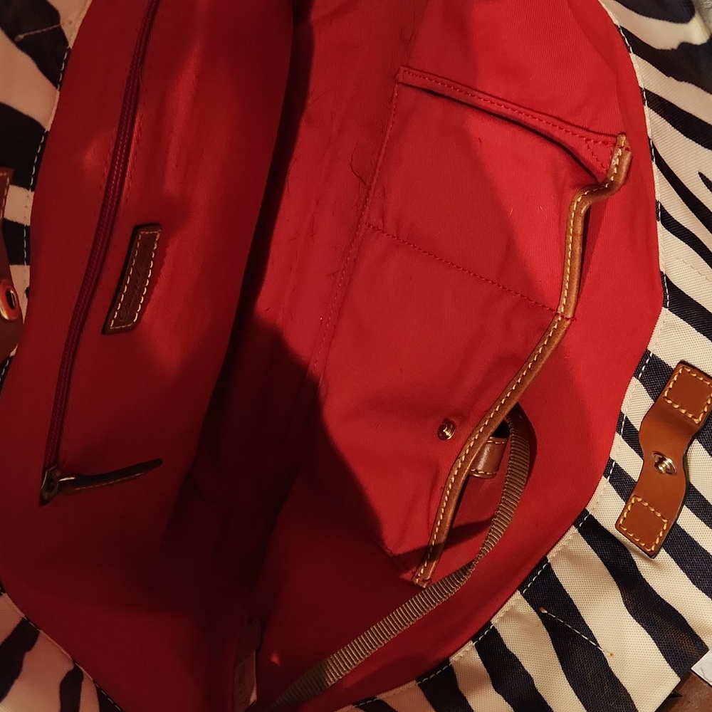 Dooney & Bourke Zebra Print Large - image 3